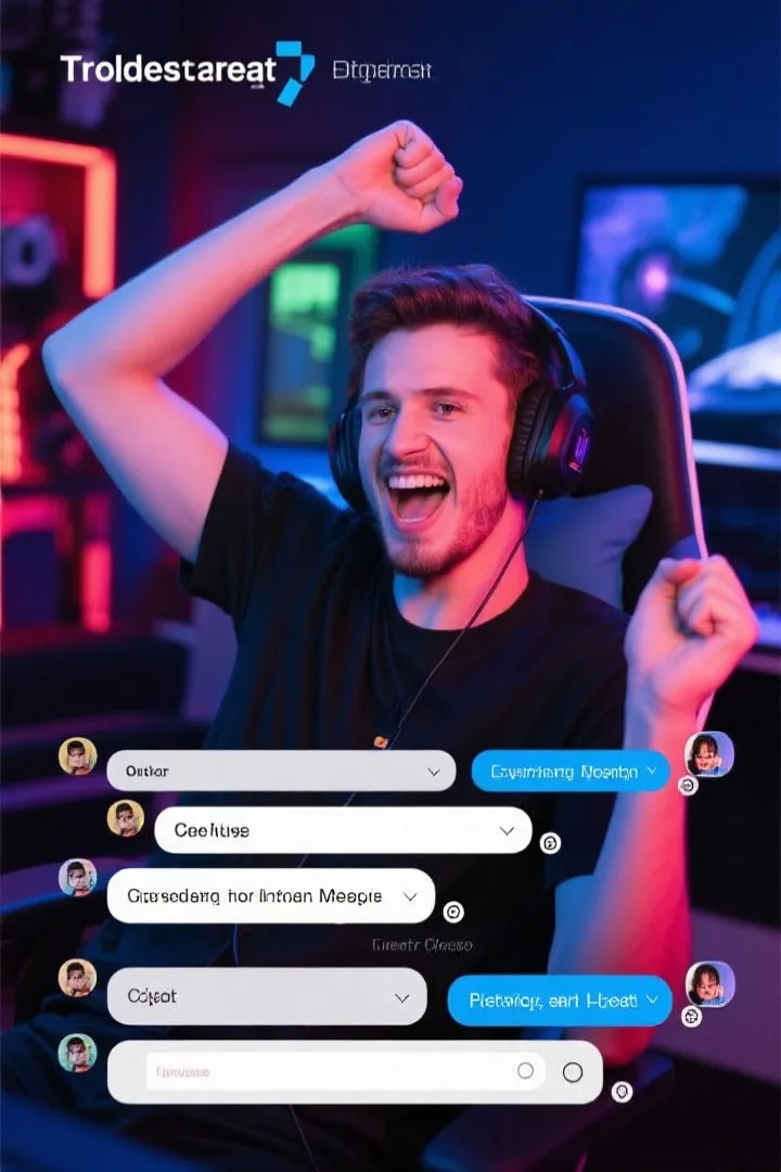 主播与水友趣味互动瞬间